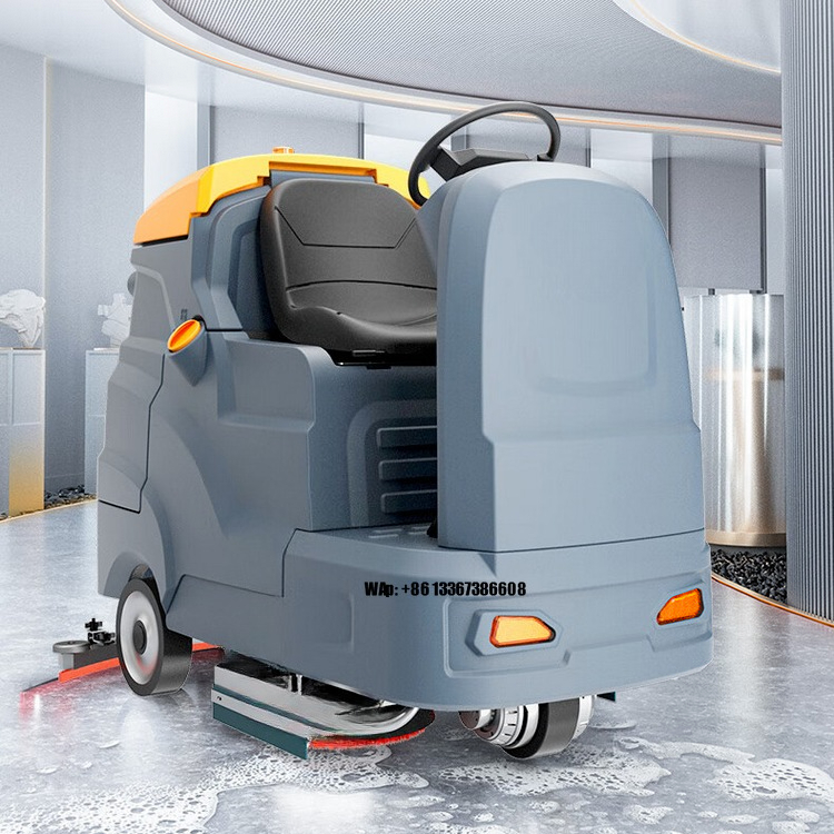 Industrial Floor Scrubber - Dubbele professionele borstel vloerschrobmachine Sterke duurzame