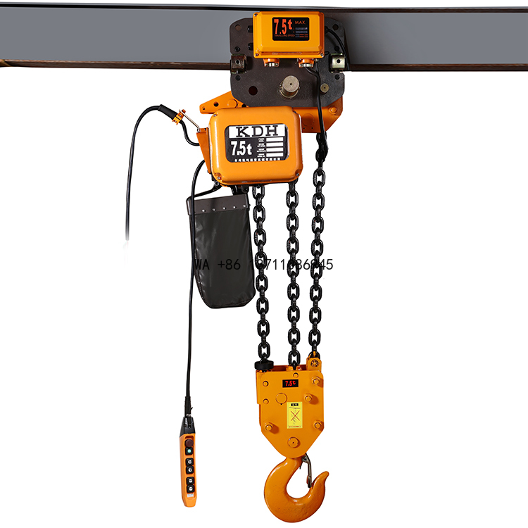 Heavy Equipment Jack - 7,5 ton zware elektrische kettingtakels industriële