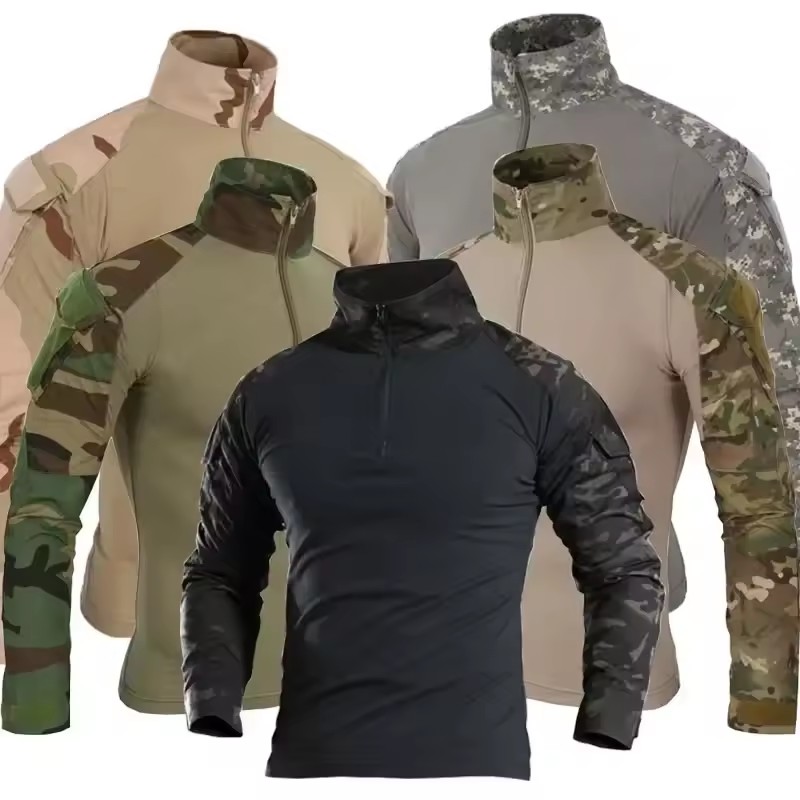 Heavy Equipment Operator Shirts - Tactische wandel-T-shirts voor heren, jachtcamouflage jachtklimshirt