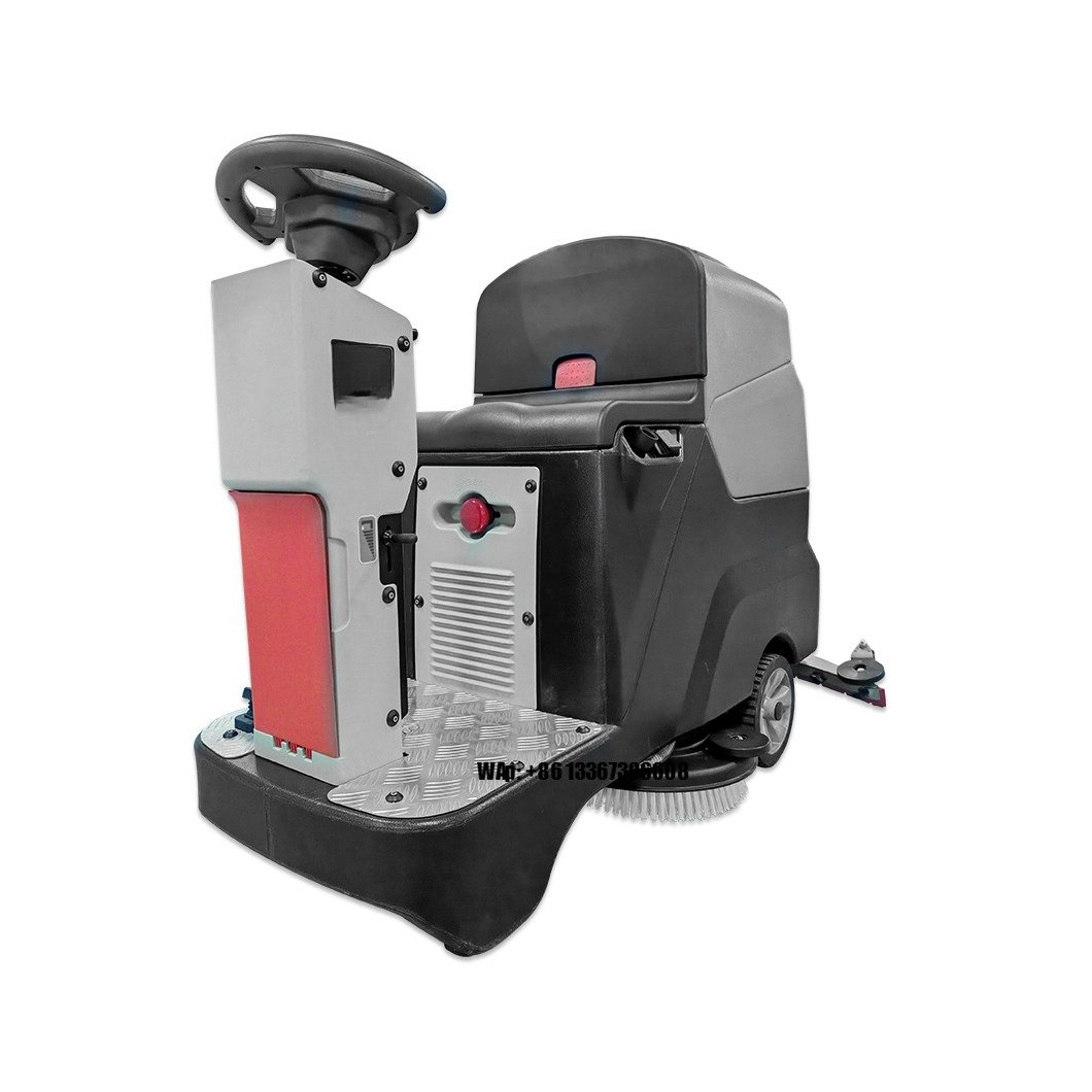 Industrial Floor Scrubber - Commerciële industriële rijstofzuigers Elektrische vloerschrobmachines