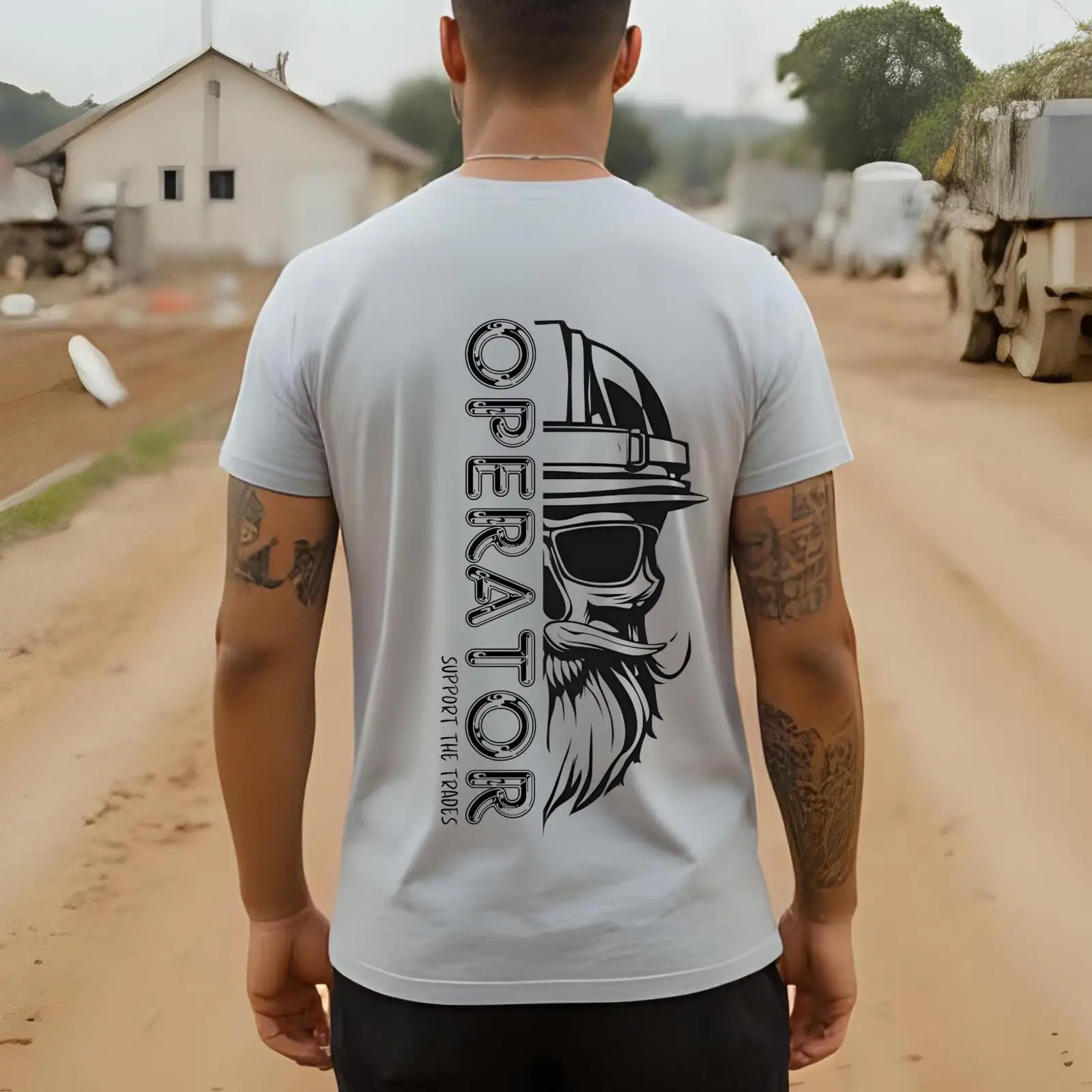 Heavy Equipment Operator Shirts - Apparatuuroperator T-shirt Zware machines Bouwvakker Grappige