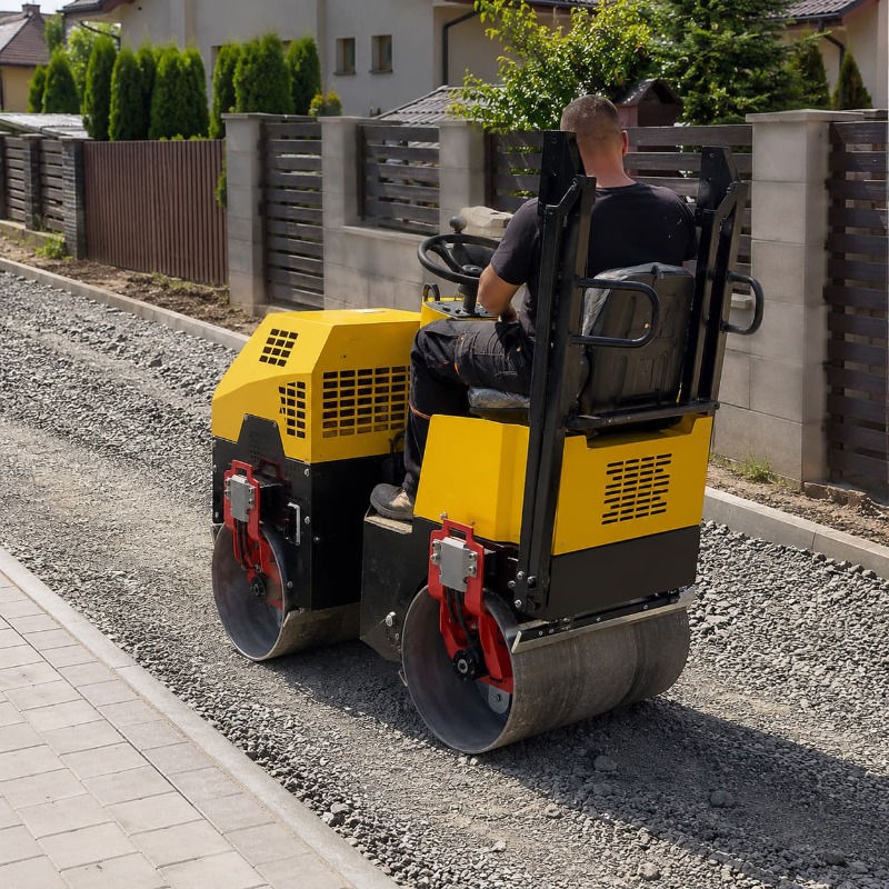Dubbele trommel trilwegwals, z - Heavy Equipment For Construction recensie en prijs