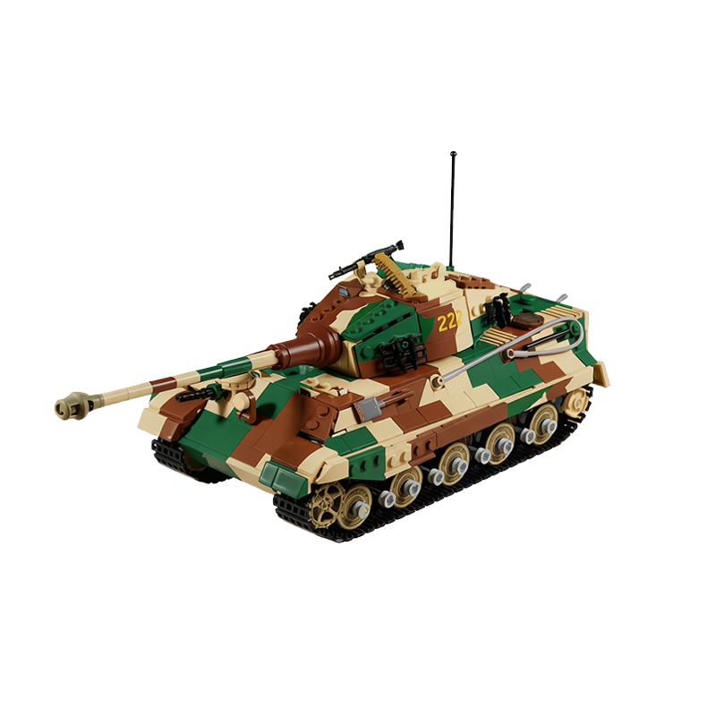 Zware militaire tankmodel MOC  - Heavy Equipment Game recensie en prijs