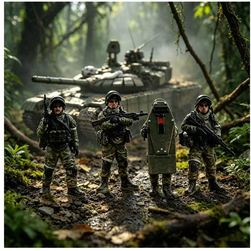 1/72 Russische frontlinie zwaa - Heavy Equipment Game recensie en prijs